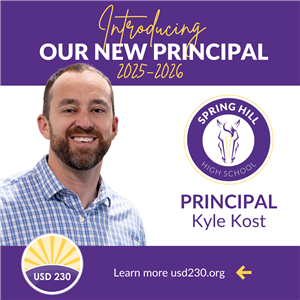 Kyle Kost introduced as new SHHS principal